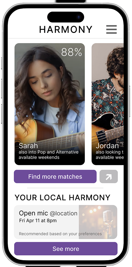Harmony screen 1